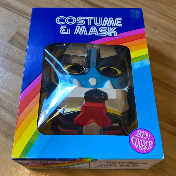 VTG 1984 VOLTRON Ben Cooper costume and mask in original box, Child L 51-56” - Picture 1 of 7